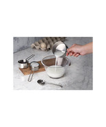  4pc Stainless Steel Measuring Cups   for Liquids engraved notched for e... - $21.50 CAD