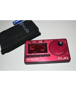 Kliq Metropitch Digital Tuner Metronome w case and batteries red w1a - $399.10 MXN