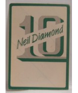 NEIL DIAMOND - VINTAGE ORIGINAL CONCERT TOUR CLOTH BACKSTAGE PASS **LAST... - $187.91 MXN