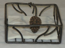Napkin Holder with Pine Cone - £14.15 GBP