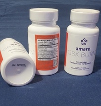Amare Global GBX Burn Thermogenic Fat Burner 60 Capsules ( 3 Bottles ) NEW - $120.00