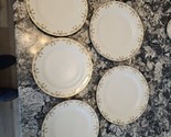 Antique Haviland Limoges 580 china lot of 5 dinner plates 9 3/4&quot; (2) 8 3... - £62.30 GBP