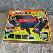 Atari Flashback  Classc Game  Console Black 20 Built In Games - $14.24