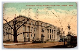 Domestic Science School University of Toronto Ontario Canada DB Postcard U25 - £3.66 GBP