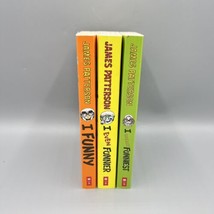 Lot of 3 James Patterson I Funny/Funnier/Funniest: A Middle School Story - £11.60 GBP