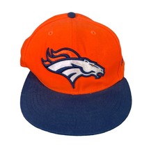 Denver Broncos New Era 59Fifty Fitted Cap Orange/Navy Unisex Adult NFL Hat - £15.46 GBP