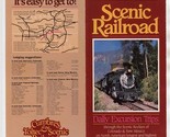 Cumbres &amp; Toltec Scenic Railroad Brochure &amp; Menu Chama New Mexico 1988 - £17.13 GBP