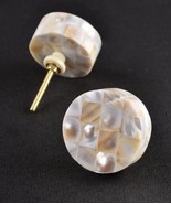 Mother of Pearl Round Shape Cabinet Knob Small - $24.99