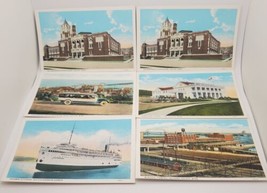 Duluth Minnesota VTG Postcard Lot Unposted Sightseeing Car Steamer Ship - £19.45 GBP