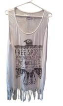 Maurices Tassel Ladies Tank Top Size 2 - £11.14 GBP