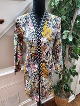 Sapphire Women&#39;s Multicolor Polyester V-Neck Long Sleeve Pullover Kurti ... - £38.23 GBP