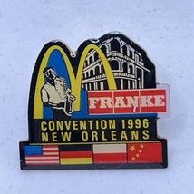 McDonald’s Franke 1996 New Orleans Convention Employee Crew Enamel Lapel... - £4.66 GBP