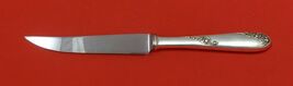 Sweetheart Rose by Lunt Sterling Silver Steak Knife Serrated HHWS Custom... - $78.21