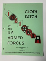 ASMIC, CLOTH PATCH GUIDE, , PART II, INFANTRY, DIVISION, CORPS,  FOR COL... - $158.43 MXN