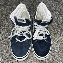 Vans Mens Sk8 Hi High Top Blue Floral Skateboarding Shoes Size US Kids S... - $20.37 CAD