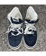 Vans Mens Sk8 Hi High Top Blue Floral Skateboarding Shoes Size US Kids S... - $20.31 CAD