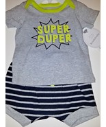 Koala Baby Super Duper Boys T-shirt + Short Pants Set  Sz 3-6 mos - $13.66 CAD