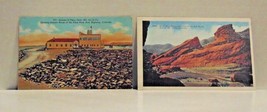 2 Colorado Postcards, Summit House Pikes Peak and Parks Of The Red Rocks - £18.47 GBP