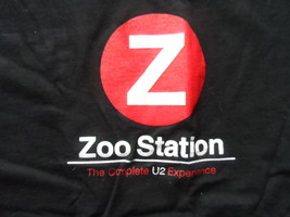 ZOO STATION U2 T-Shirt Vintage Custom Print 2005 XL Made USA ZOO STATION... - £39.00 GBP