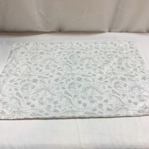 Dinosaur Pillowcase Standard Mainstays White Green 20x30 Polyester - £9.14 GBP