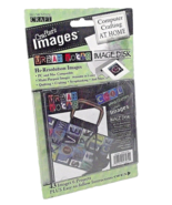 Computer Fonts Crafter&#39;s Images CD Urban Words Letters Scrapbook Quilt C... - £8.35 GBP