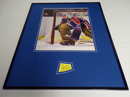 Grant Fuhr Signed Framed 16x20 Photo Display Edmonton Oilers - £77.52 GBP