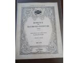 Romance From Raymond Overture William Scher Piano Solo Sheet Music - $93.93