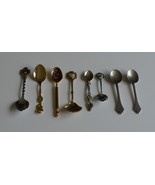 Collectible/Spoons-Lot of eight (8) Vintage Souvenir Spoons - €26,74 EUR