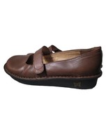 Alegria Dayna Brown Leather Mary Jane Comfort Professional Clogs Shoes 3... - £34.37 GBP