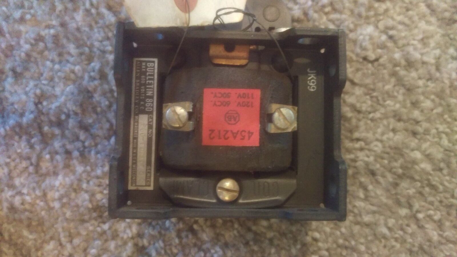NEW Allen Bradley AB Solenoid #- 860-F0D107 / 860 FoD107 B / 5 stroke - $79.90