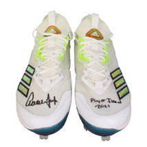 Aaron Judge Autographed &quot;Player Issued 2021&quot; Authentic Adidas Cleats Fanatics - £2,121.13 GBP