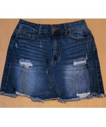 WAX JEAN ~ Women&#39;s Size Small ~ Blue ~ Distressed ~ Cotton/Spandex Jean ... - £17.67 GBP