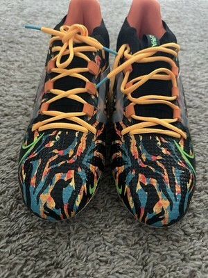 Nike Men's Alpha Menace 4 Elite TK Football Cleats Size 13 Black/Green Item image 3