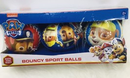 Paw Patrol Bouncy Sport Balls - Safe And Soft Spin Master Nickelodeon Age 2+ - £12.91 GBP