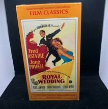 Royal Wedding VHS Movie Fred Astaire Jane Powell Peter Lawford - £9.54 GBP