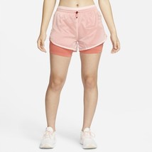Nike Womens Icon Clash Tempo Luxe Running Shorts Pink DM7739-610 Size XS... - £39.34 GBP