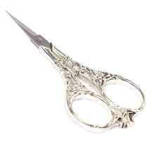 Vintage European Style Scissors Stainless Steel For Cross Stitch Cutting Embroid - $19.99