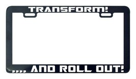 Transform and roll out license plate frame holder transformers - £4.75 GBP