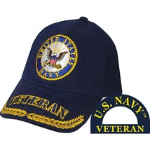 EagleEmblems Military Branch Veterans Adjustable Baseball Cap with Beaut... - $15.47