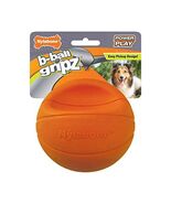 Nylabone Power Play Gripz Felt Basketball Rubber Fetch Toy, Squeaky Ball... - $54.20 CAD