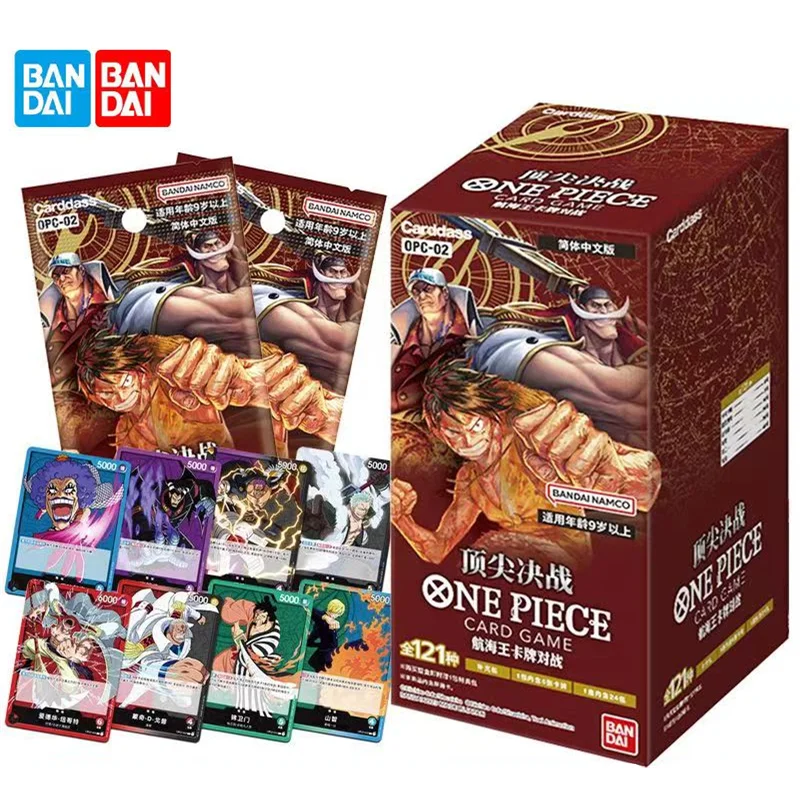 Bandai TCG Original One Piece Game Card OPC-02 Top Chinese Battle Tradin... - $23.81+