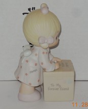 1987 Precious Moments Sharing Is Universal #E-0007 HTF Rare Members Only - $34.48