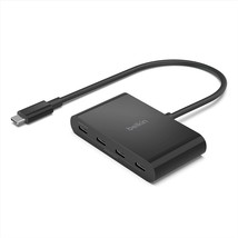 Belkin Connect USB-C to 4-Port USB-C Hub, Multiport Adapter Dongle with ... - £65.90 GBP