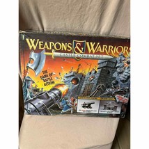 Vintage Weapons and Warriors Castle Combat  Set1994 Pressman Siege Game Rare HTF - £62.90 GBP