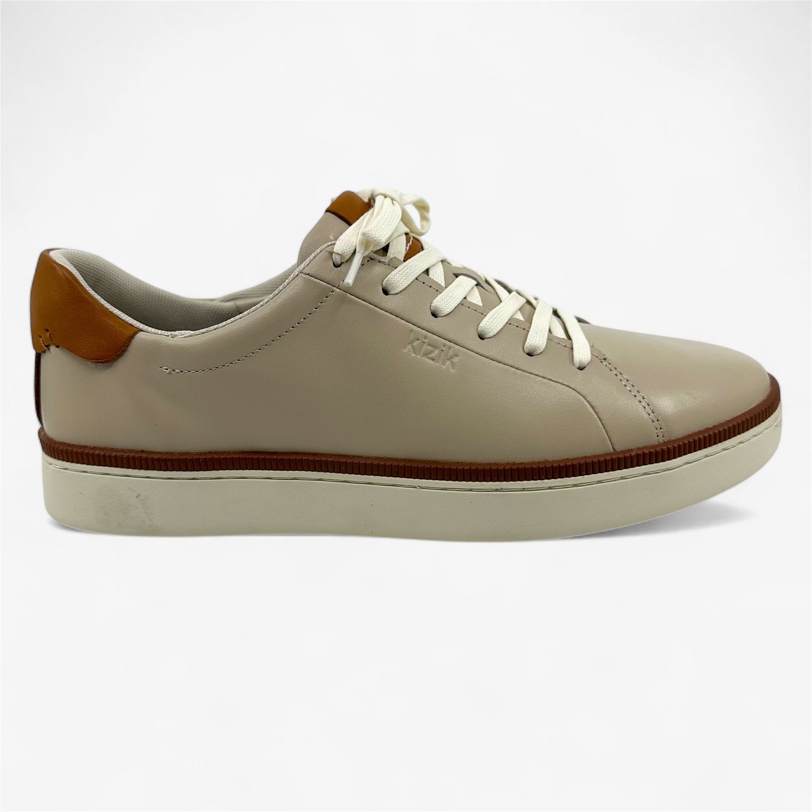 Kizik Sonoma Lite Taupe Mens Athletic Sneaker
