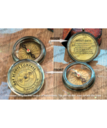 Antique Boy Scout Calender Compass | Boy Scout Oath | Traveler&#39;s Camping... - £24.12 GBP