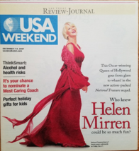 Helen Mirren @ USA Weekend Magazine Dec 2007 - £5.58 GBP