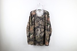 Vintage Streetwear Mens 2XL XXL Faded Mossy Oak Camouflage Long Sleeve T... - $44.50