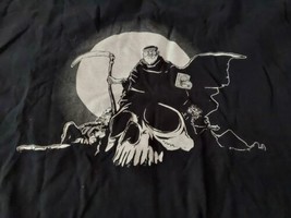 George R R Martin Grim Reaper T-shirt Skull Rock Mens XLarge Black GOT - $16.70