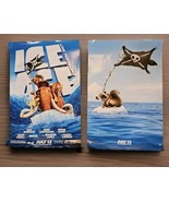 The Ice Age 4: Continental Drift Movie Posters Lot Of 2 | 2012 | 13x20 - €15,47 EUR